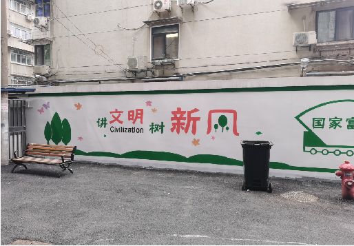 孝感社区墙绘